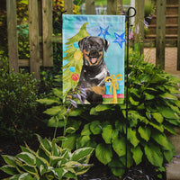Christmas Tree Rottweiler Flag Garden Size CK1868GF