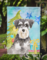 Christmas Tree Schnauzer #2 Flag Garden Size CK1870GF
