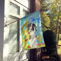 Christmas Tree English Pointer Flag Canvas House Size CK1880CHF