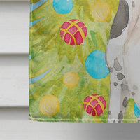 Christmas Tree English Pointer Flag Canvas House Size CK1880CHF