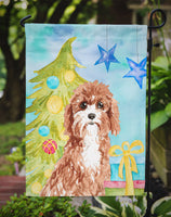 Christmas Tree Cavapoo Flag Garden Size CK1881GF