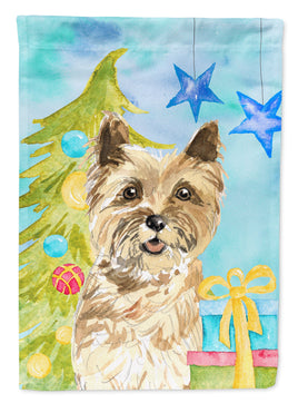 Christmas Tree Cairn Terrier Flag Garden Size CK1883GF