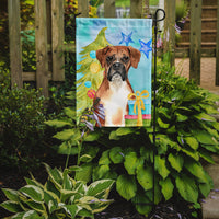 Christmas Tree Boxer Flag Garden Size CK1884GF
