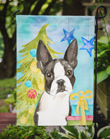 Christmas Tree Boston Terrier Flag Garden Size CK1886GF