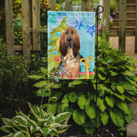 Christmas Tree Bloodhound Flag Garden Size CK1887GF