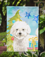 Christmas Tree Bichon Frise Flag Garden Size CK1888GF