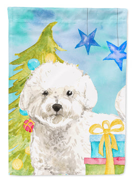 Christmas Tree Bichon Frise Flag Garden Size CK1888GF