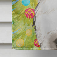 Christmas Tree Bernese Mountain Dog Flag Canvas House Size CK1889CHF