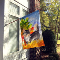 Fall Chihuahua Flag Canvas House Size CK1937CHF