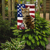 Bengal American Flag Flag Garden Size CK3030GF