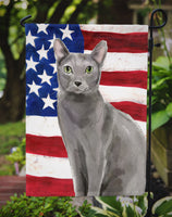 Blue Russian American Flag Flag Garden Size CK3031GF