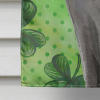 Blue Russian Shamrock Flag Canvas House Size CK3061CHF