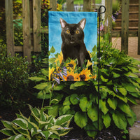 Bombay in Sunflowers Flag Garden Size CK3152GF