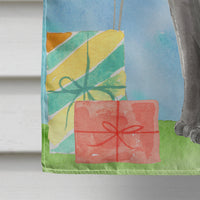 Blue Russian Happy Birthday Flag Canvas House Size CK3166CHF