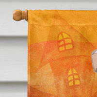 Halloween English Bulldog Flag Canvas House Size CK3215CHF