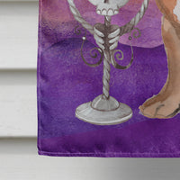 Halloween English Bulldog Flag Canvas House Size CK3215CHF