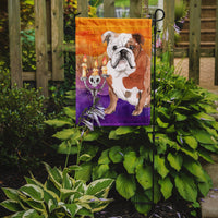 Halloween English Bulldog Flag Garden Size CK3215GF
