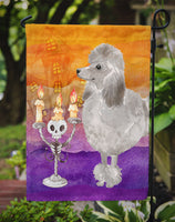 Halloween Silver Poodle Flag Garden Size CK3219GF