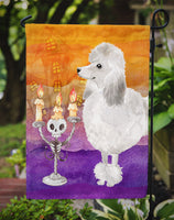Halloween Silver Poodle Flag Garden Size CK3220GF