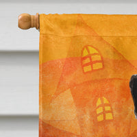 Halloween Pug Flag Canvas House Size CK3225CHF