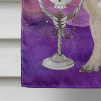 Halloween Pug Flag Canvas House Size CK3225CHF