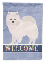 American Eskimo Welcome Flag Canvas House Size CK3633CHF
