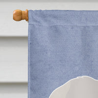 Coton de Tulear Welcome Flag Canvas House Size CK3640CHF