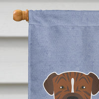 Bullboxer Welcome Flag Canvas House Size CK3715CHF