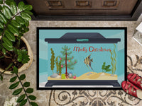 Angelfish Merry Christmas Indoor or Outdoor Mat 18x27 CK4504MAT