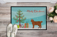 American Bobtail #2 Cat Merry Christmas Indoor or Outdoor Mat 18x27 CK4551MAT