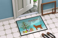 American Bobtail #2 Cat Merry Christmas Indoor or Outdoor Mat 18x27 CK4551MAT