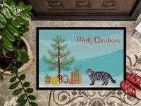 American Curl #1 Cat Merry Christmas Indoor or Outdoor Mat 18x27 CK4552MAT