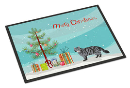 American Curl #1 Cat Merry Christmas Indoor or Outdoor Mat 18x27 CK4552MAT