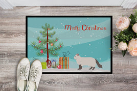 American Curl #2 Cat Merry Christmas Indoor or Outdoor Mat 24x36 CK4553JMAT
