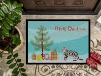 American Shorthair #1 Cat Merry Christmas Indoor or Outdoor Mat 18x27 CK4554MAT