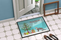 American Shorthair #1 Cat Merry Christmas Indoor or Outdoor Mat 18x27 CK4554MAT