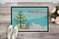 American Shorthair #2 Cat Merry Christmas Indoor or Outdoor Mat 18x27 CK4555MAT