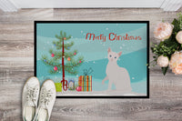 Arabian Mau Cat Merry Christmas Indoor or Outdoor Mat 18x27 CK4745MAT
