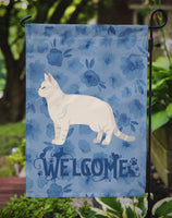 American Shorthair #2 Cat Welcome Flag Garden Size CK4821GF