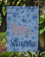 British Shorthair #1 Cat Welcome Flag Garden Size CK4840GF