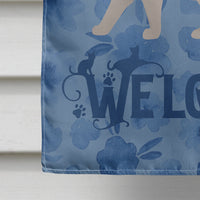 British Shorthair #2 Cat Welcome Flag Canvas House Size CK4841CHF