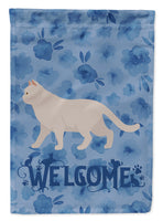 British Shorthair #2 Cat Welcome Flag Garden Size CK4841GF