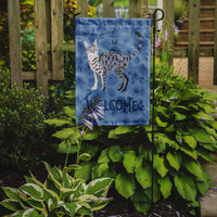California Spangled #1 Cat Welcome Flag Garden Size CK4844GF