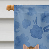 Cheetoh #1 Cat Welcome Flag Canvas House Size CK4852CHF