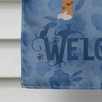 Cheetoh #3 Cat Welcome Flag Canvas House Size CK4854CHF