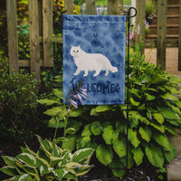 Chinchilla Persian Longhair Cat Welcome Flag Garden Size CK4855GF
