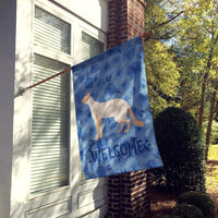 Colorpoint Longhair #2 Cat Welcome Flag Canvas House Size CK4857CHF