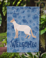 Colorpoint Longhair #2 Cat Welcome Flag Garden Size CK4857GF