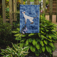 Colorpoint Shorthair Cat Welcome Flag Garden Size CK4860GF