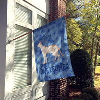 Colorpoint Shorthair #3 Cat Welcome Flag Canvas House Size CK4862CHF